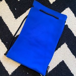 Triangl Swimwear Blue Drawstring Backpack